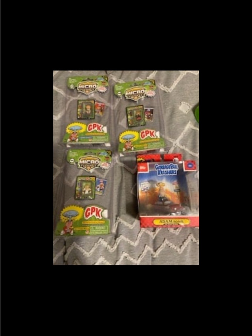 Garbage Pail Kids Micro Action Figures Pack - Green & Red